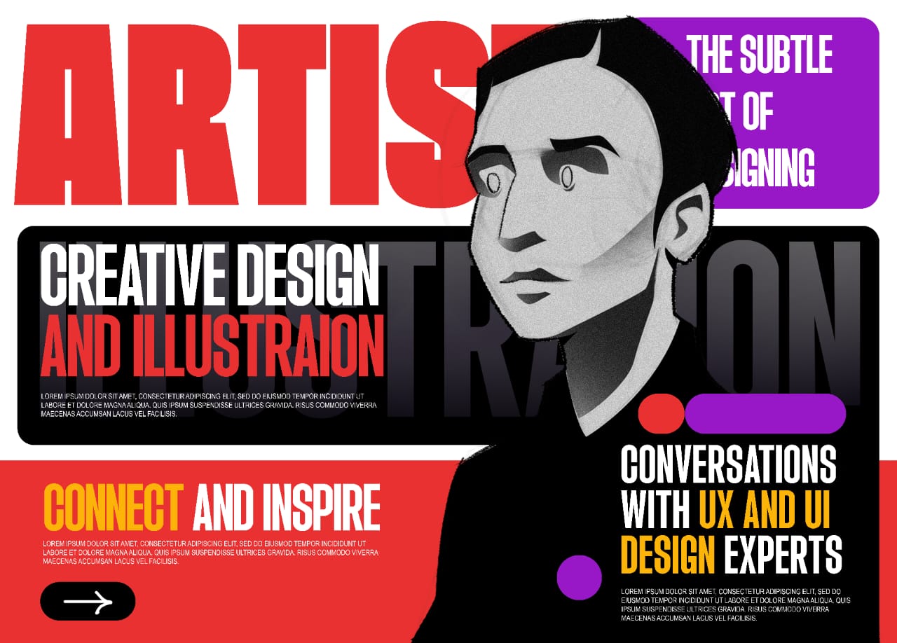 Graphic design poster sample