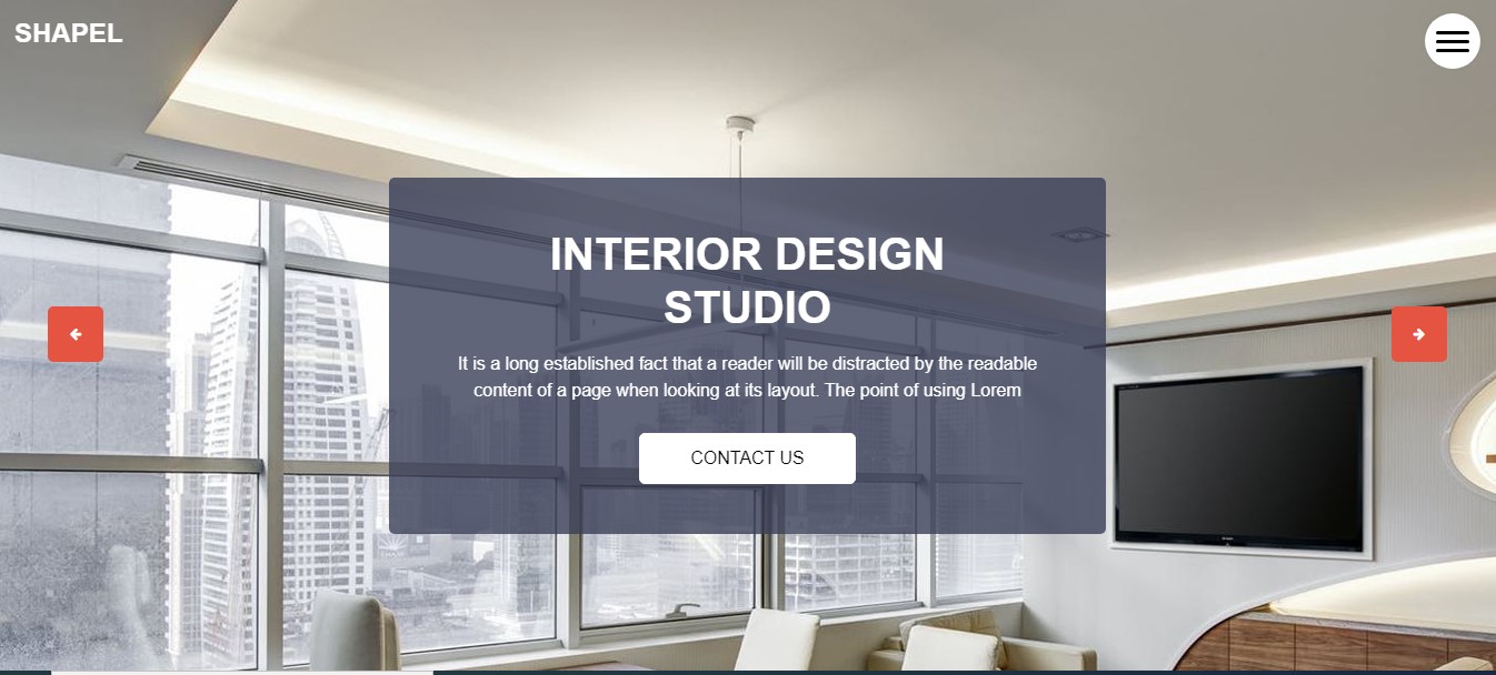 Website design sample