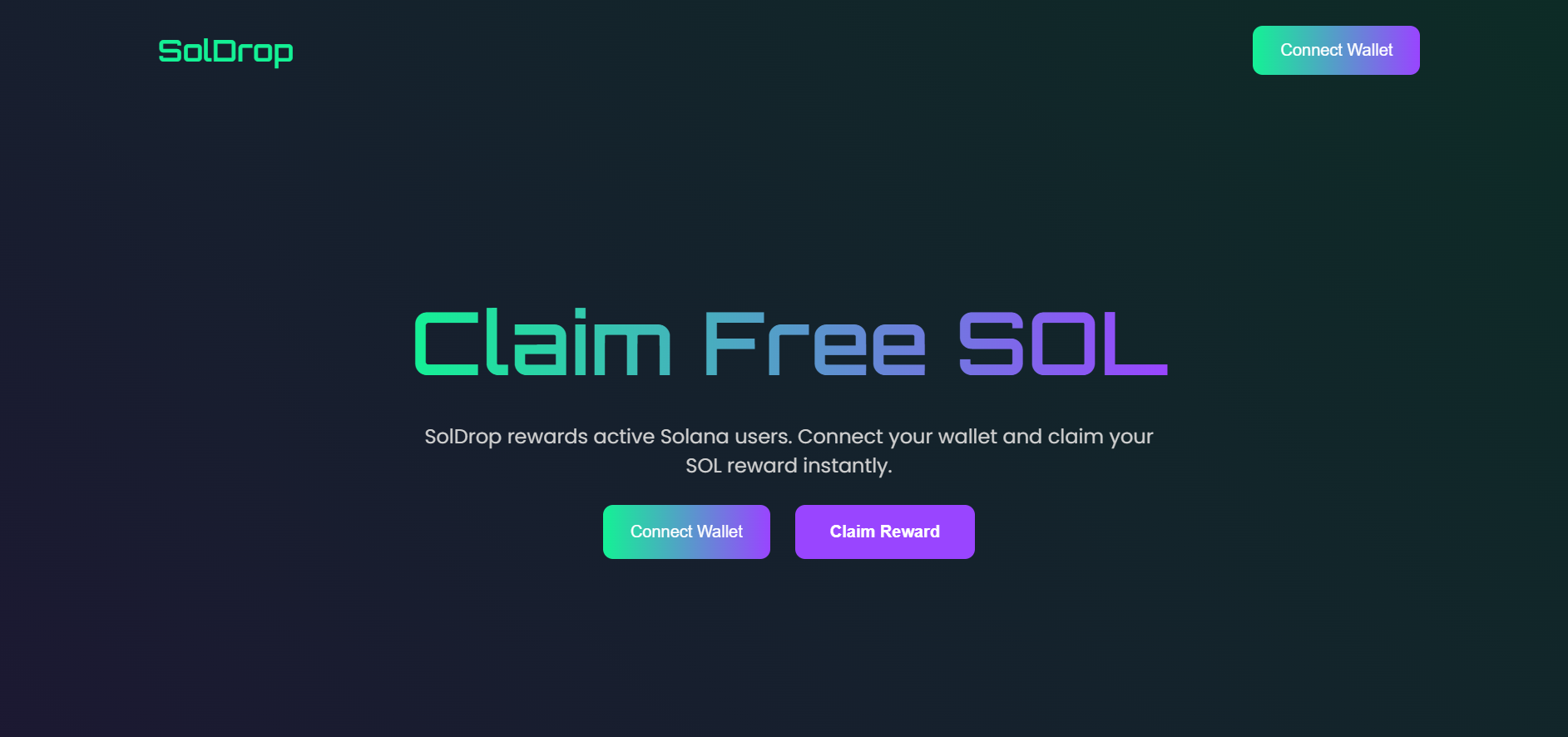 Website design sample